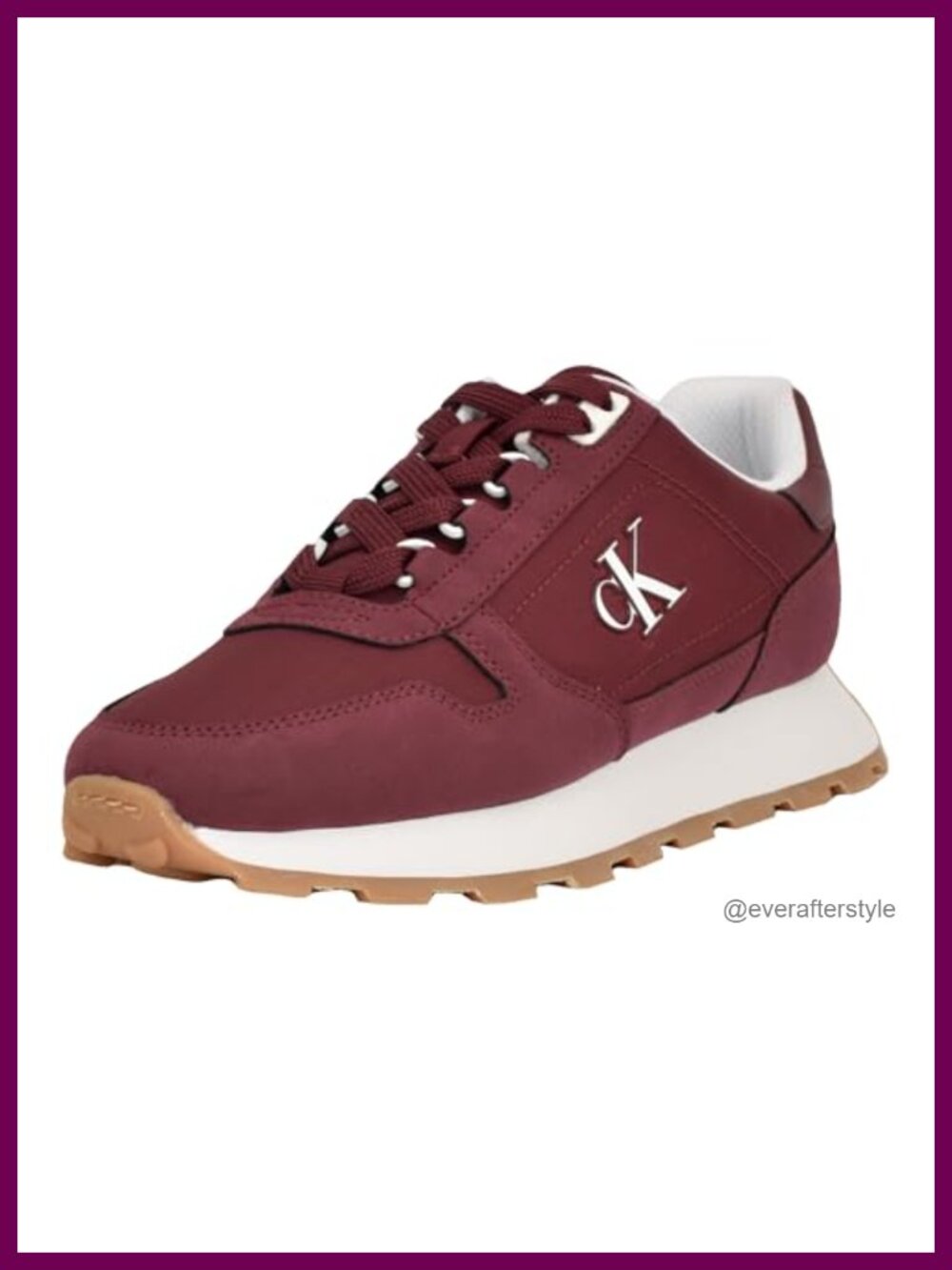 Women's Lace-Up Round Toe Casual Sneakers Man Made Textile Upper